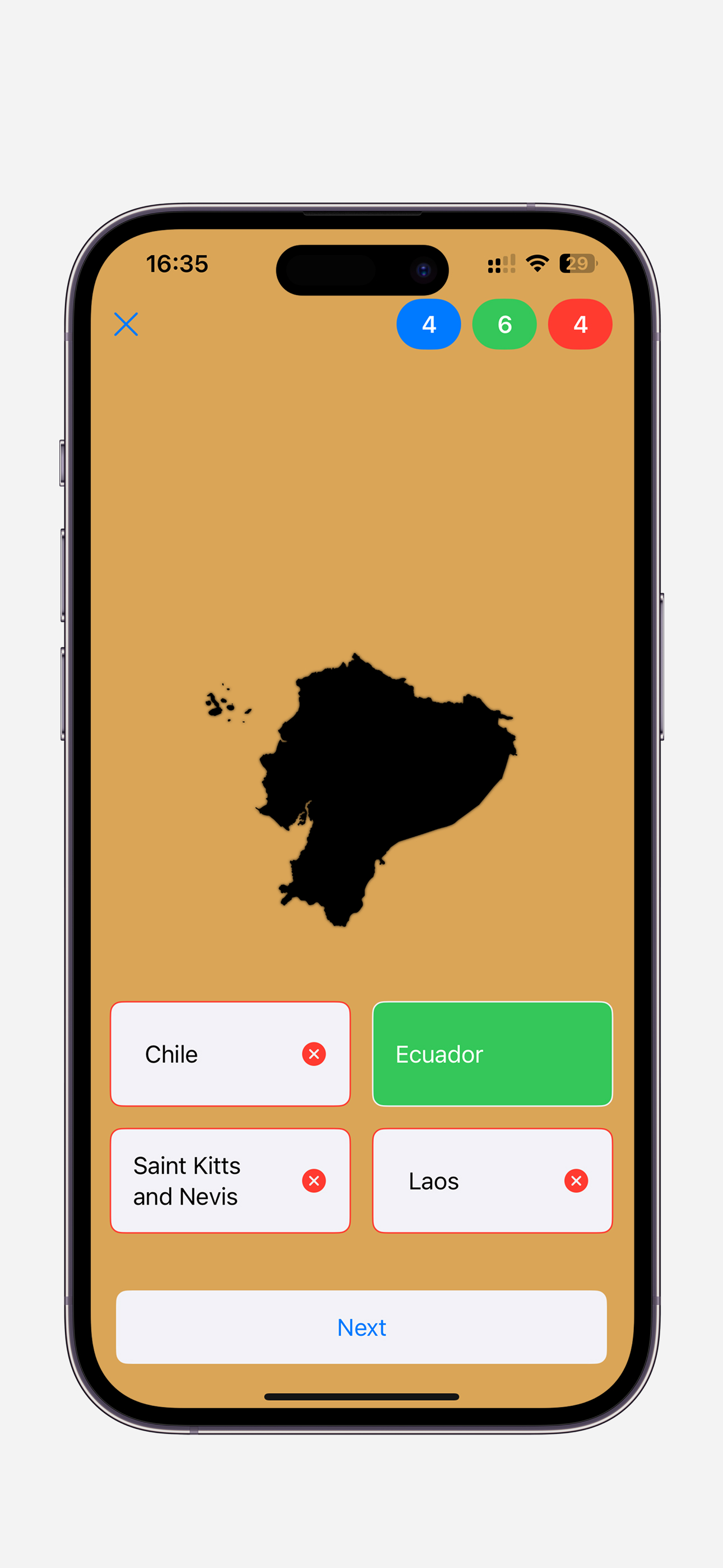 Map Quiz screenshot 2