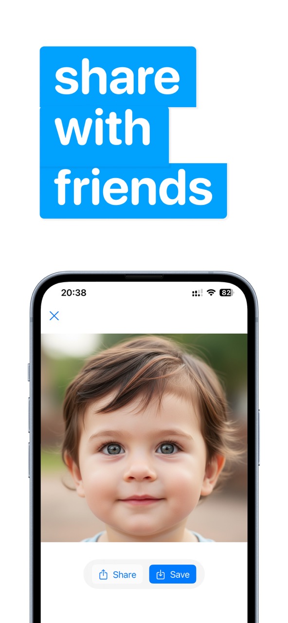Share your AI baby photo